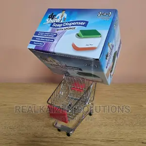 DR SHINE 2 in 1 Soap Dispenser With Sponge