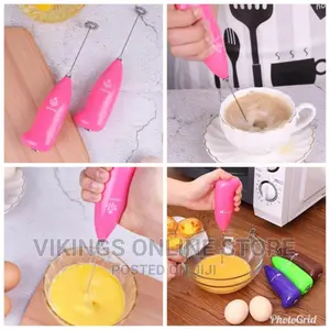 Stainless Steel Stem Egg Beater for Coffee, Milk Frother,
