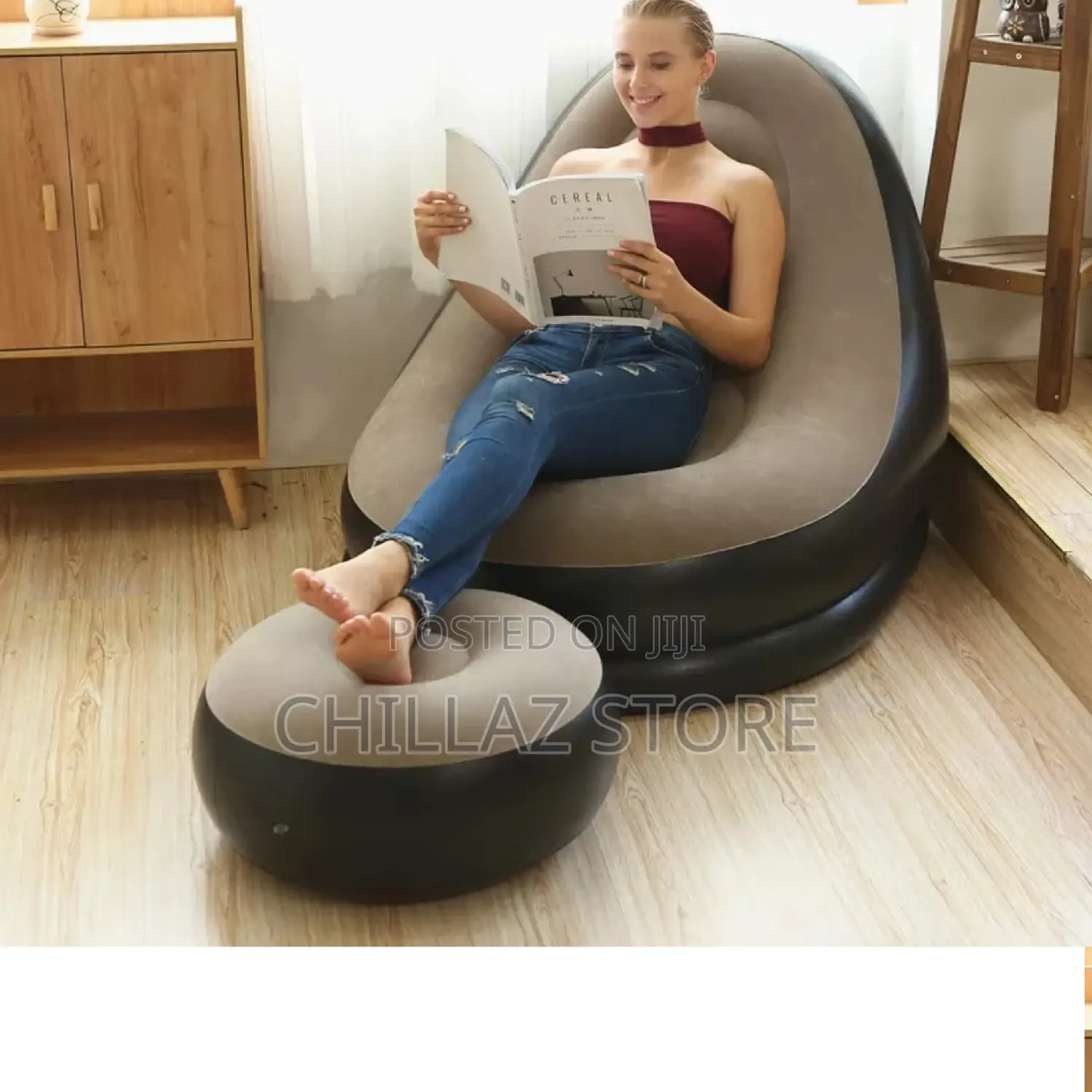 Inflatable Air Sofa.