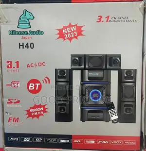 H40 Hilense Woofer and Hometheatre System.