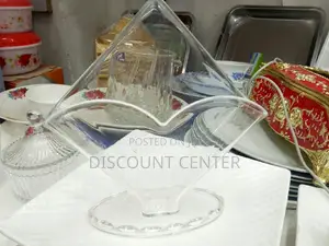 Napkin/Serviette Holder Transparent Clear Melamine (Acrylic)