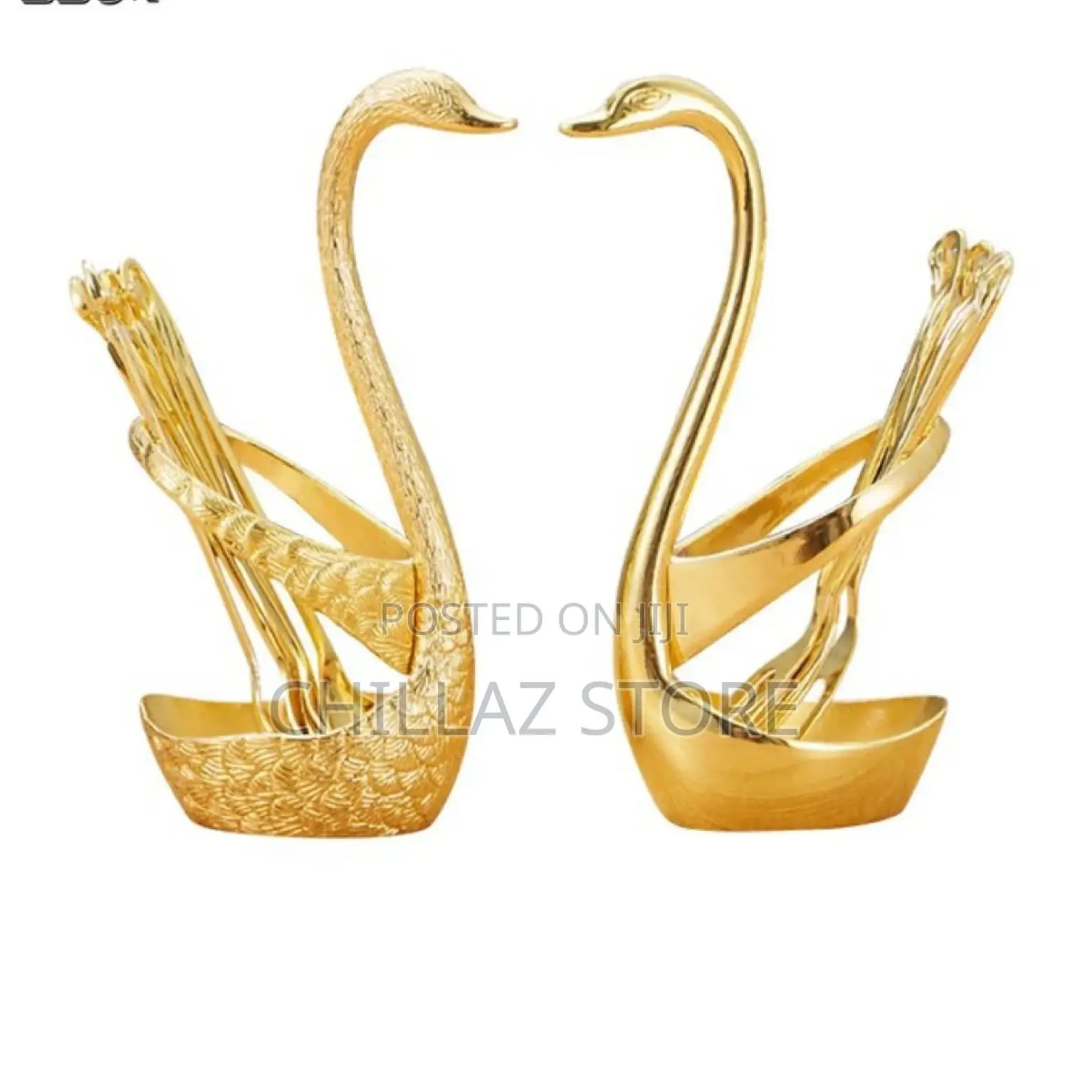 Swan Cutler Holder Set.
