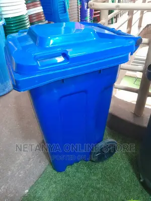 100litres Waste Bin With Wheels