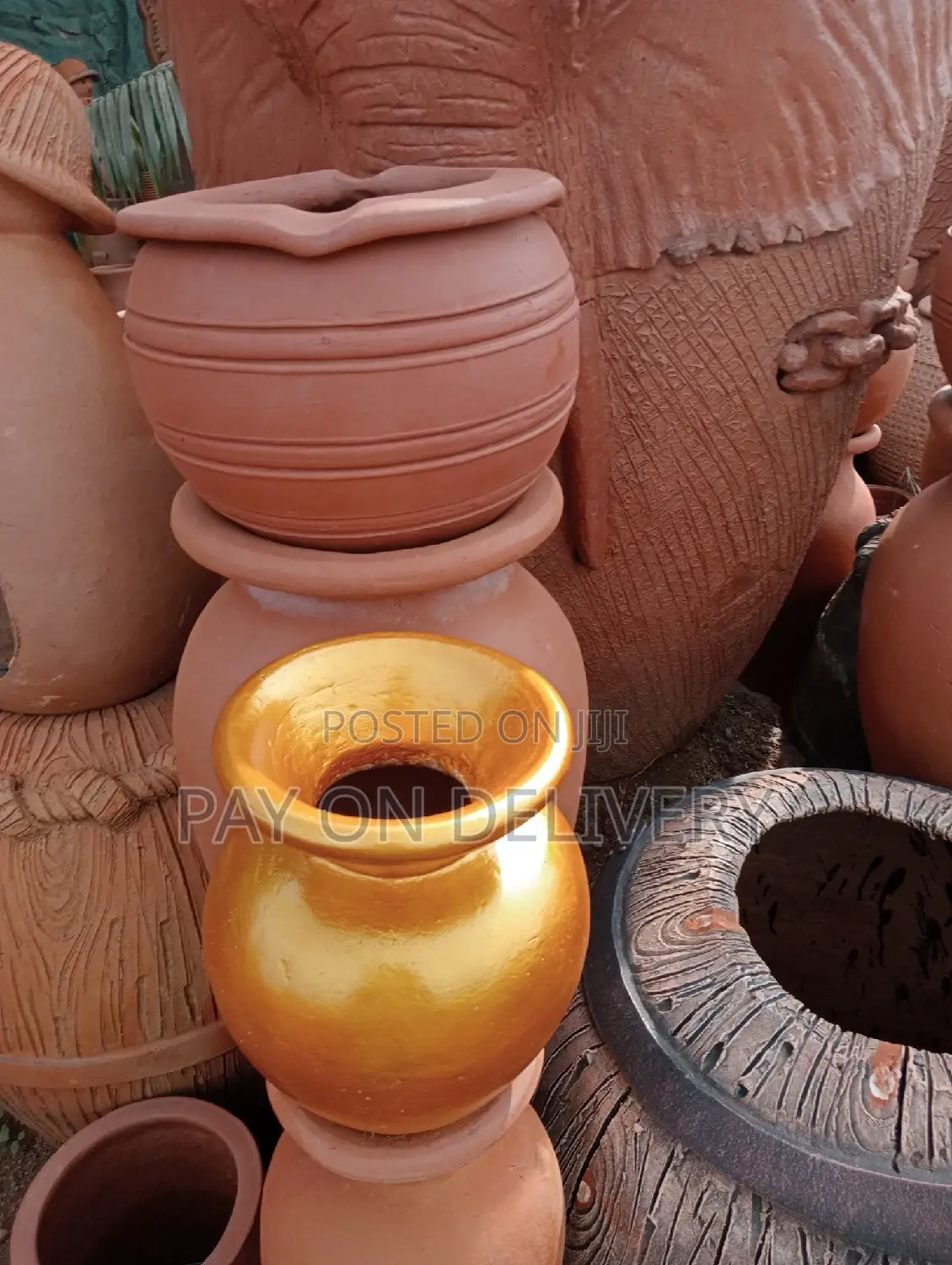 Big and Small Flower Pots
