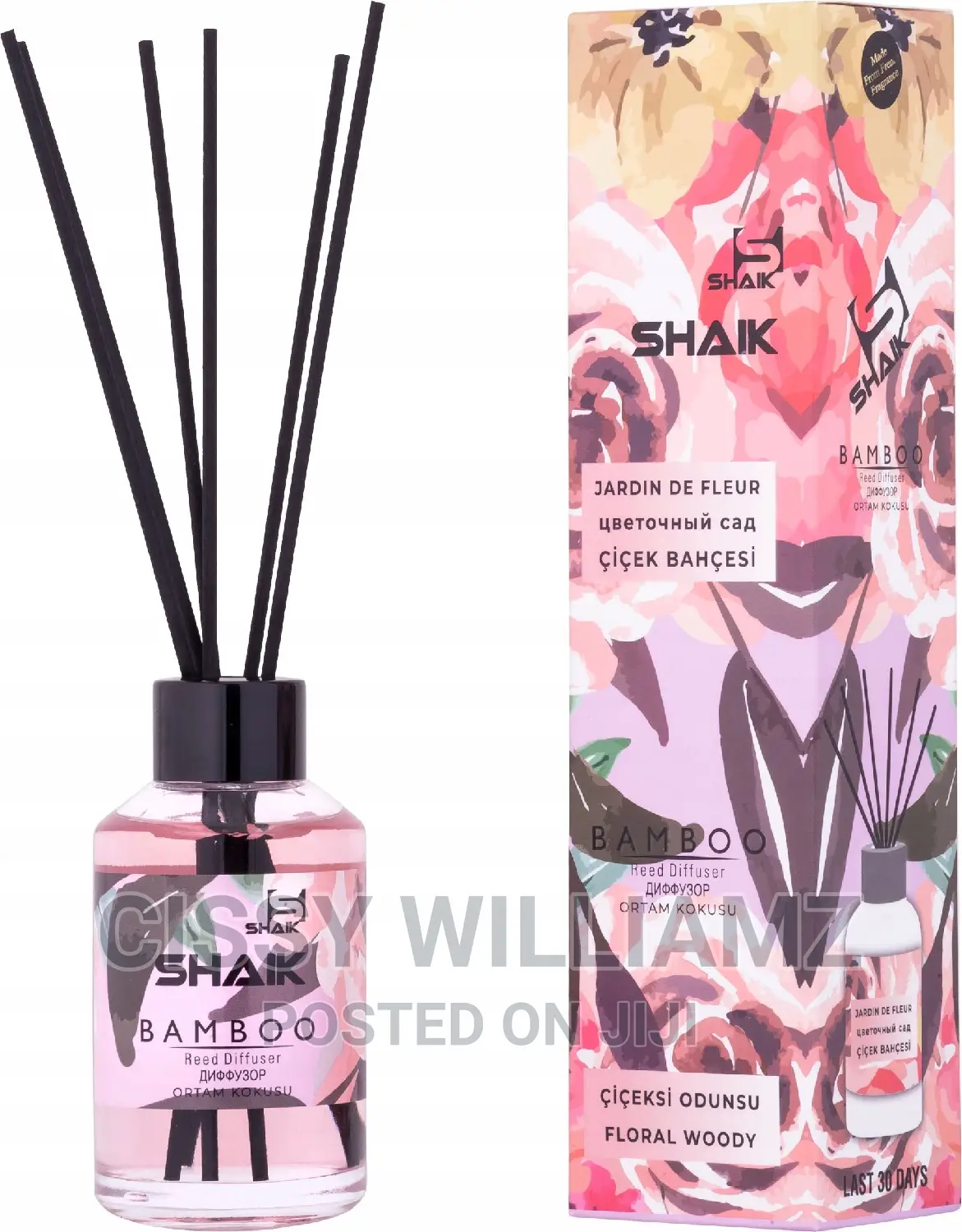 Floral Woody Bamboo Reed Diffuser/Floral Diffuser/Diffuser