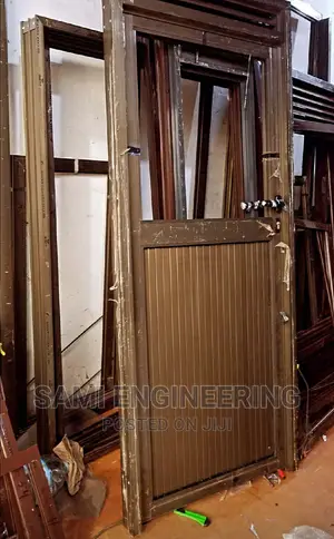 Aluminum Pannel Bathroom Door