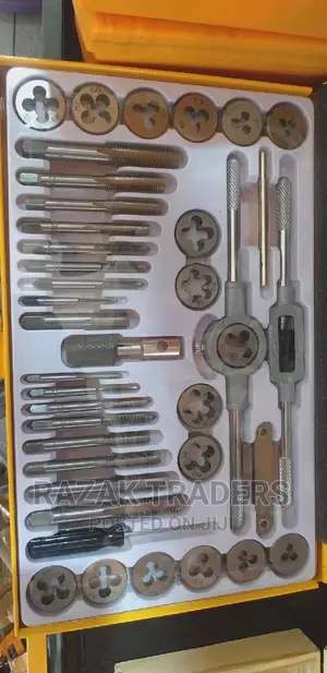 Ingco 40pcs Metric Tap and Die Set