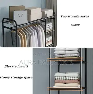 Heavy Duty Metal Clothing Rack