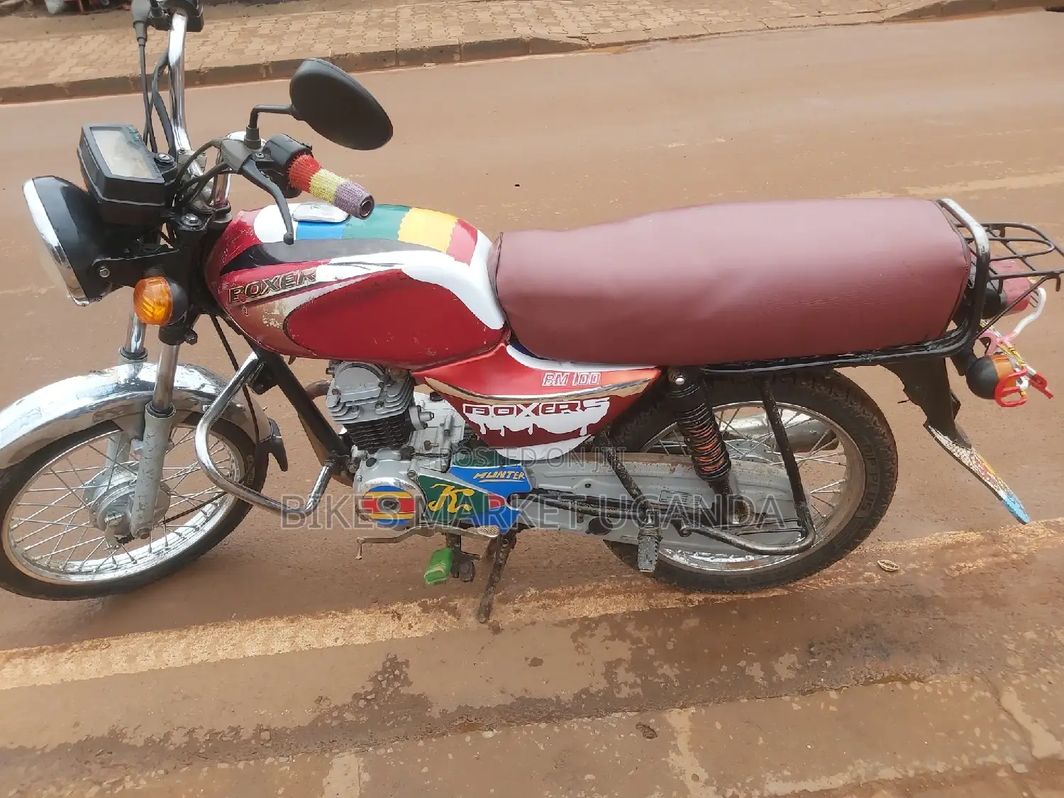Bajaj Boxer 100 2007 Red