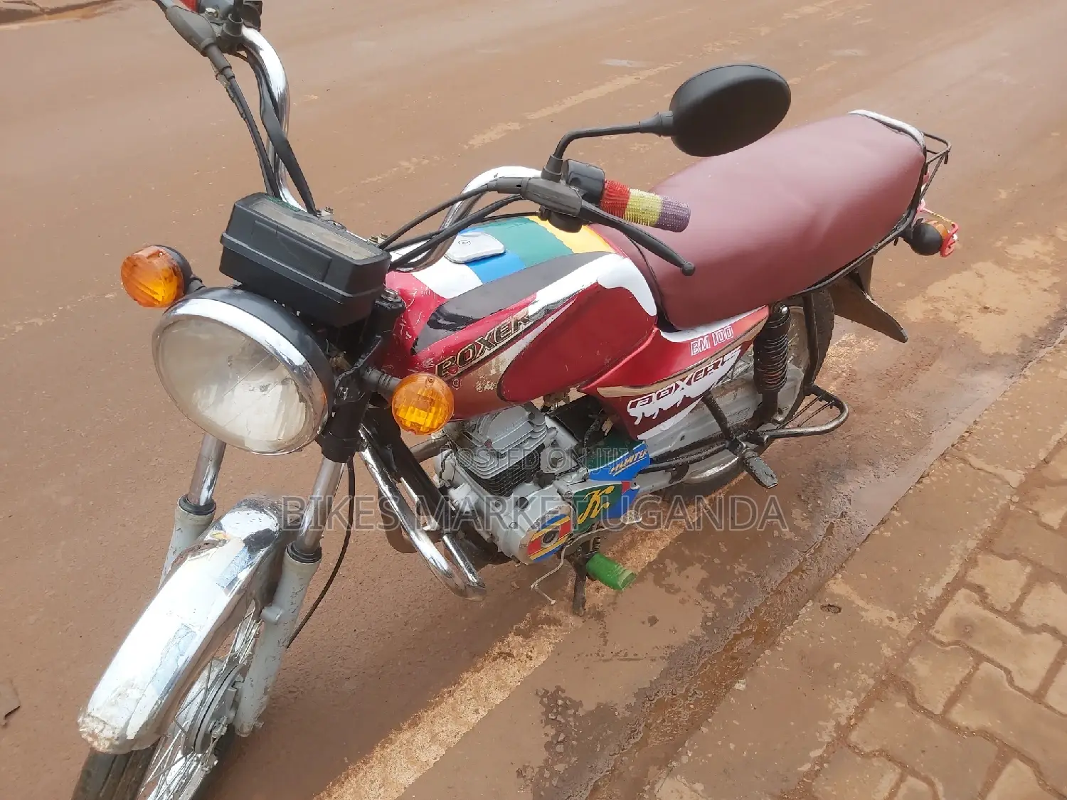 Bajaj Boxer 100 2007 Red