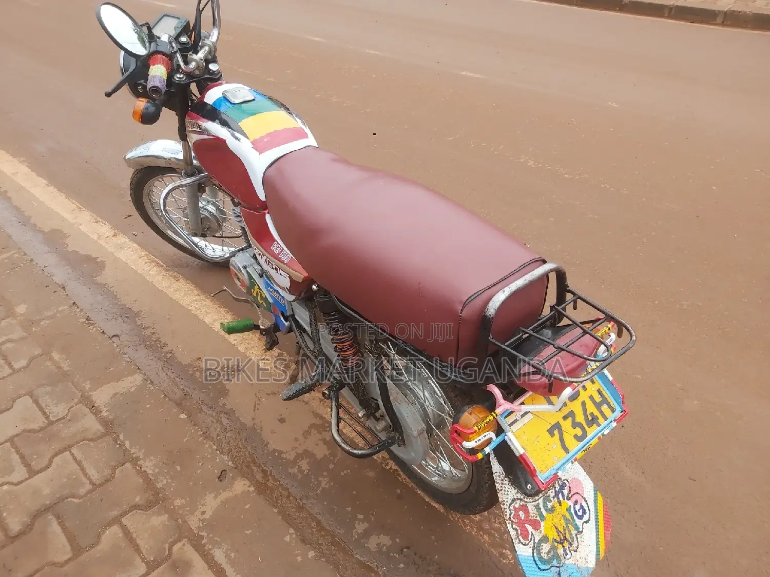 Bajaj Boxer 100 2007 Red