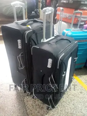 Original Cloth Suitcase.Extra Large.( Black)