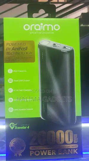 Oraimo 20000mah Powerbank