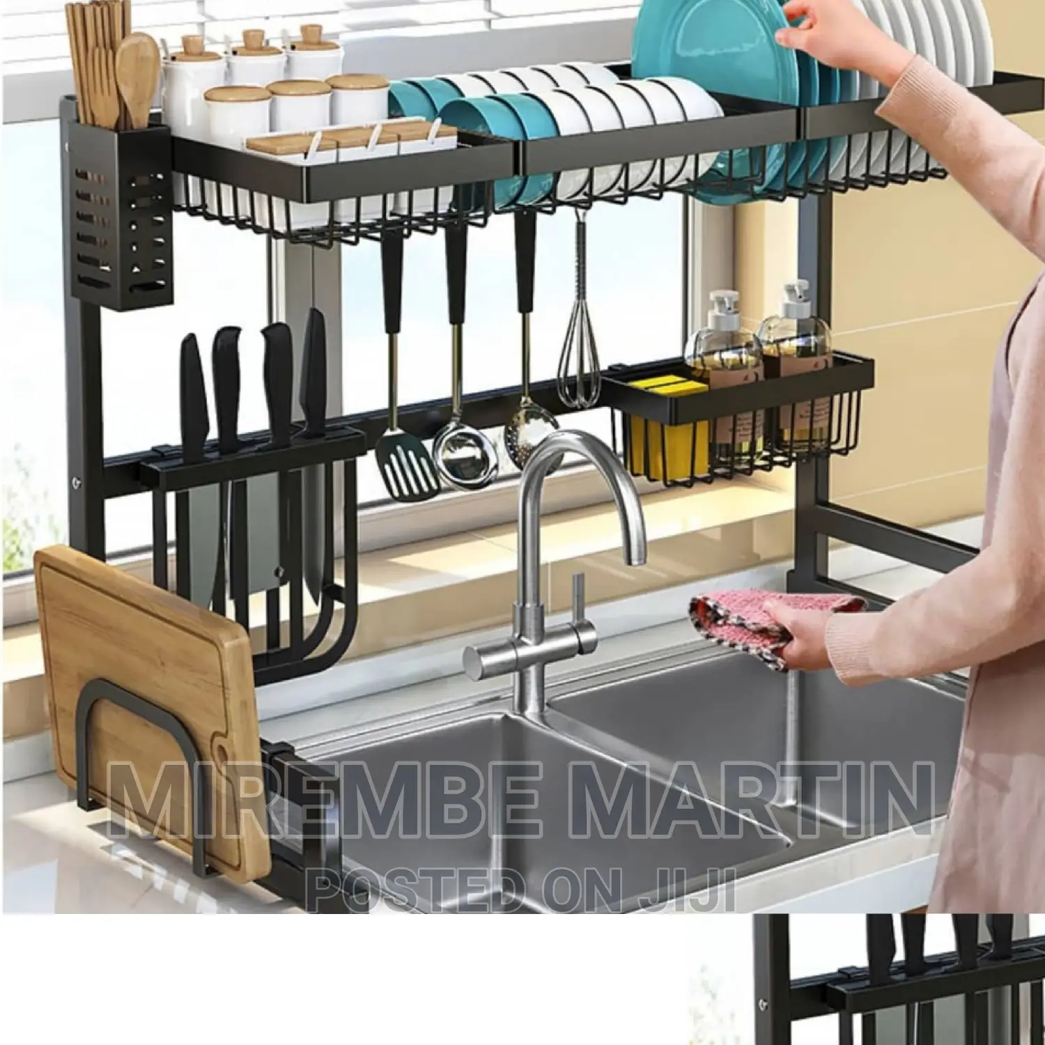 2 Layer Dish Dry Rack Organizer