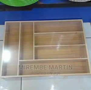 Wooden Cutlery Organizer Drawer