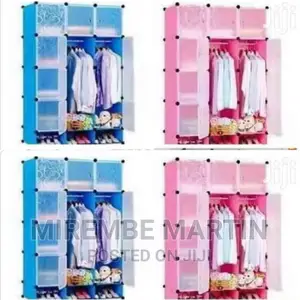 3 Portable Plastic Wardrobe