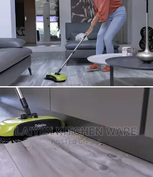 360° Rotary Broom - Mechanical Broom Without Electricity