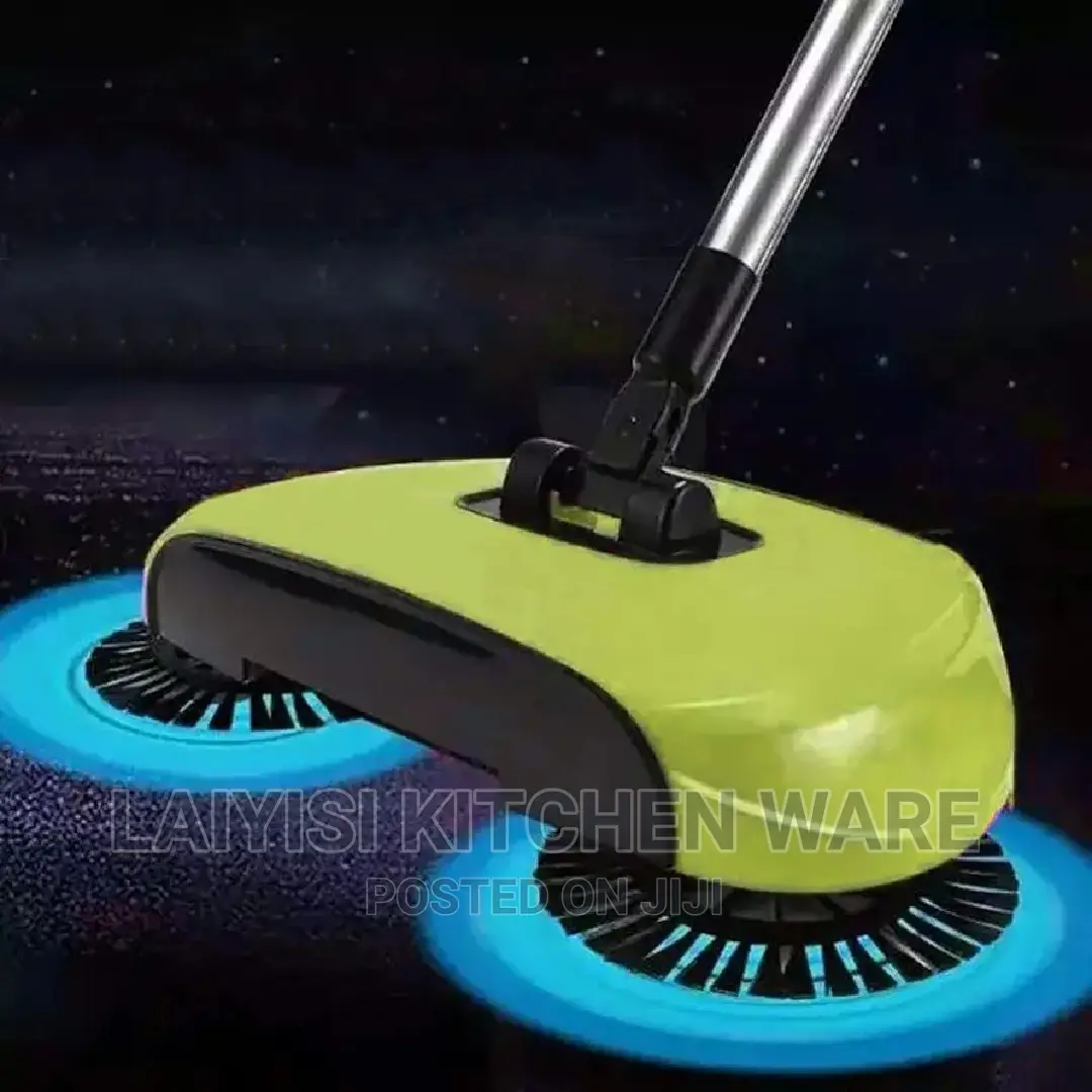 360° Rotary Broom - Mechanical Broom Without Electricity