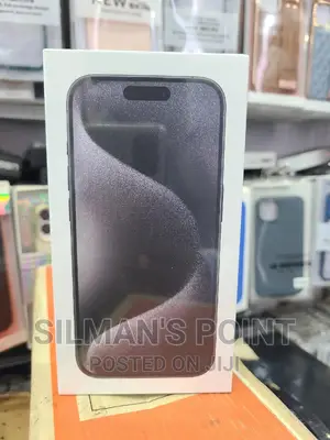 New Apple iPhone 15 Pro Max 1 TB Black