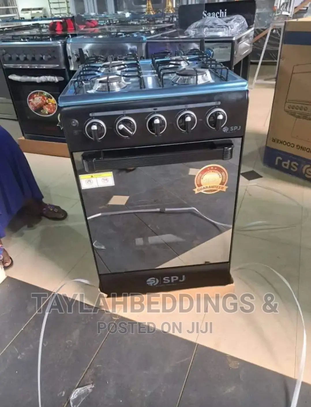 SPJ Full Gas Cooker With Gas Oven (50x50cm)