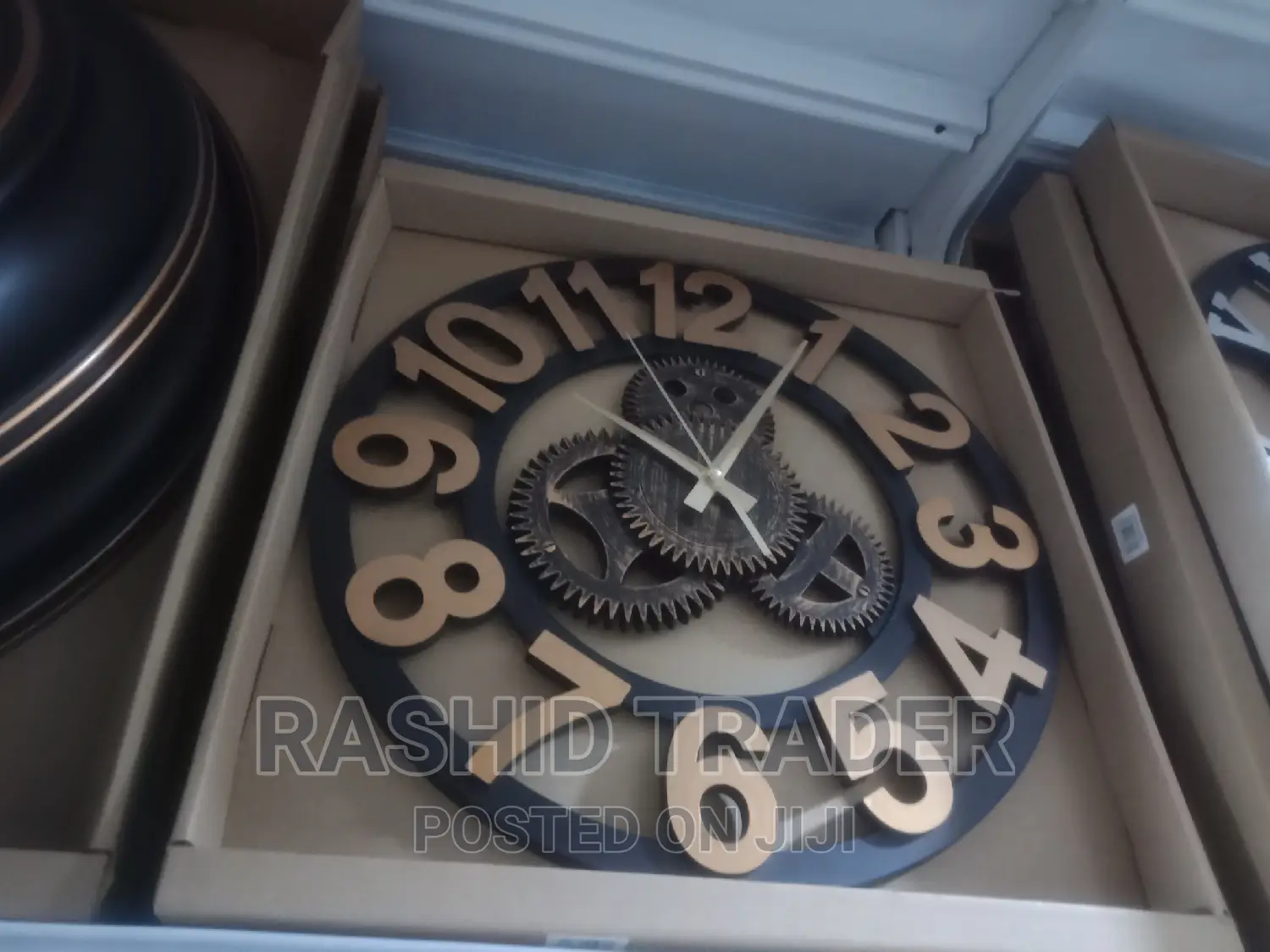Large Gear Wall Clocks