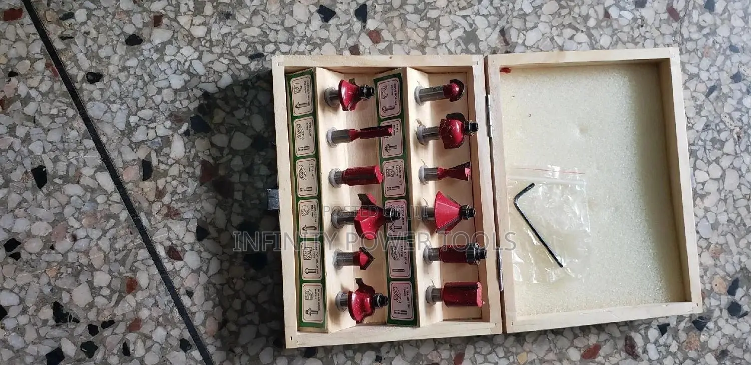 Router Bit Set 12pcs