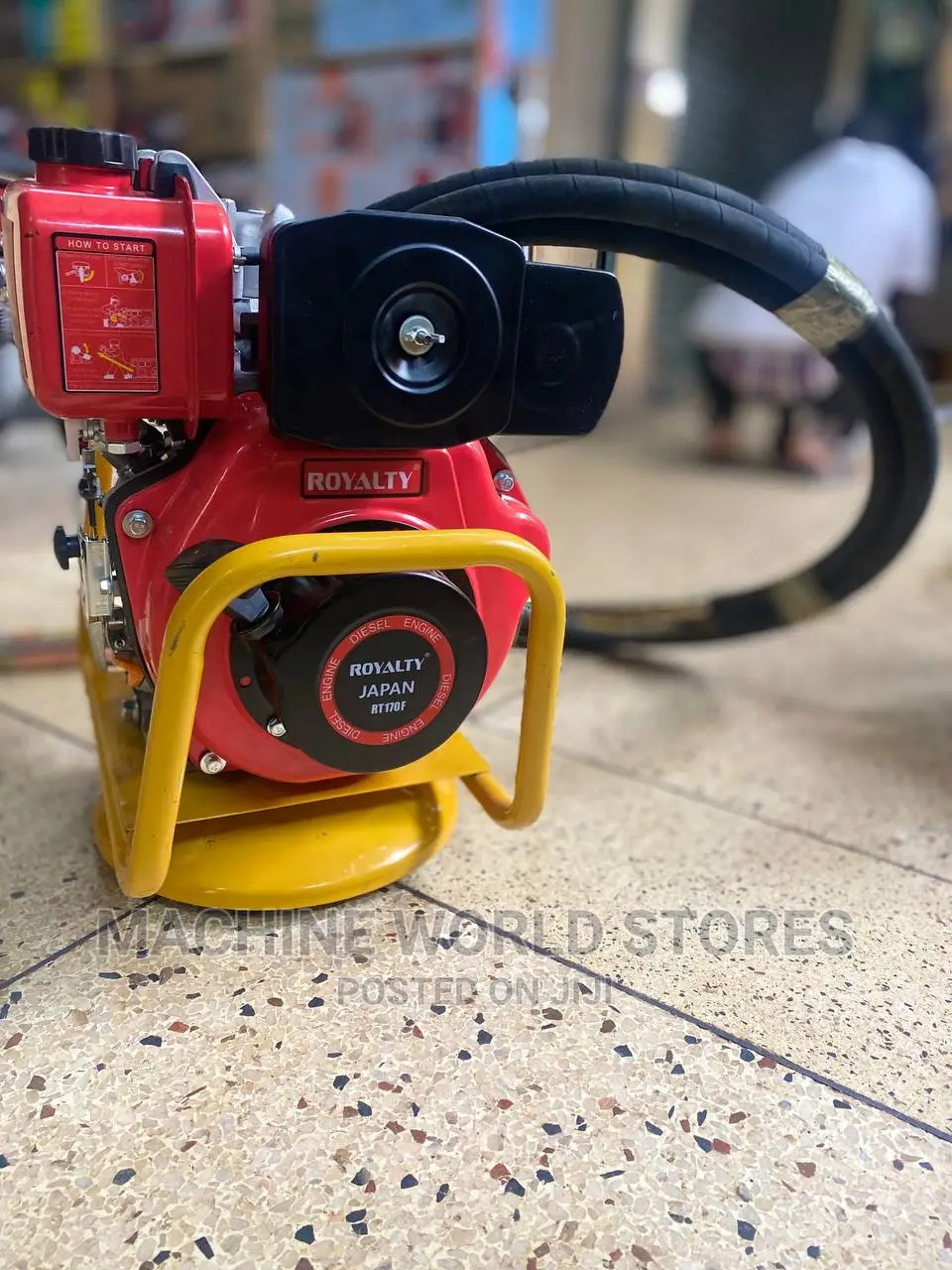 Diesel Vibrator Machine