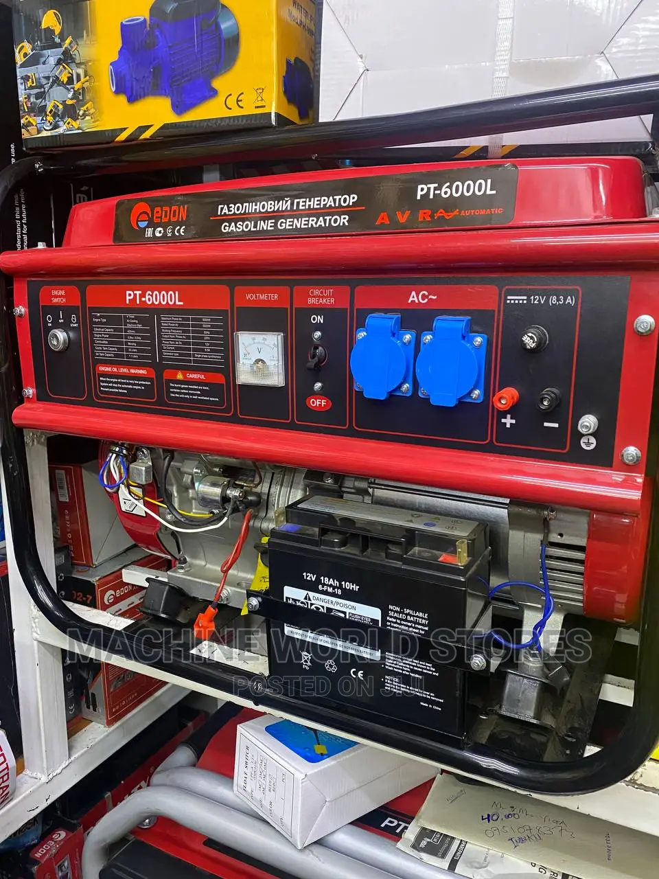 6kw Petrol Generator Key Start