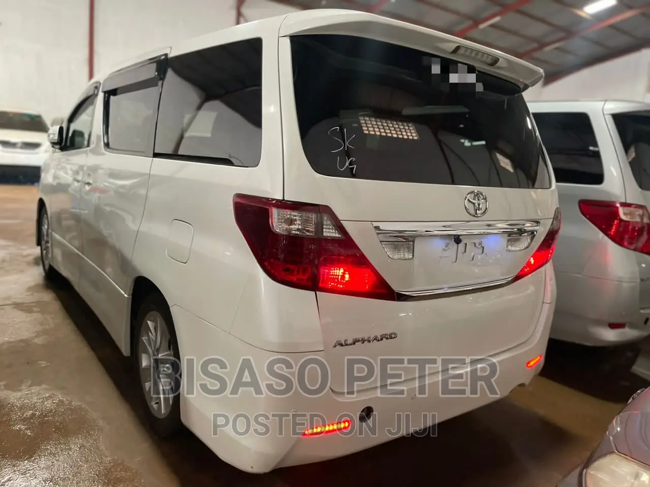 Toyota Alphard 2008 White
