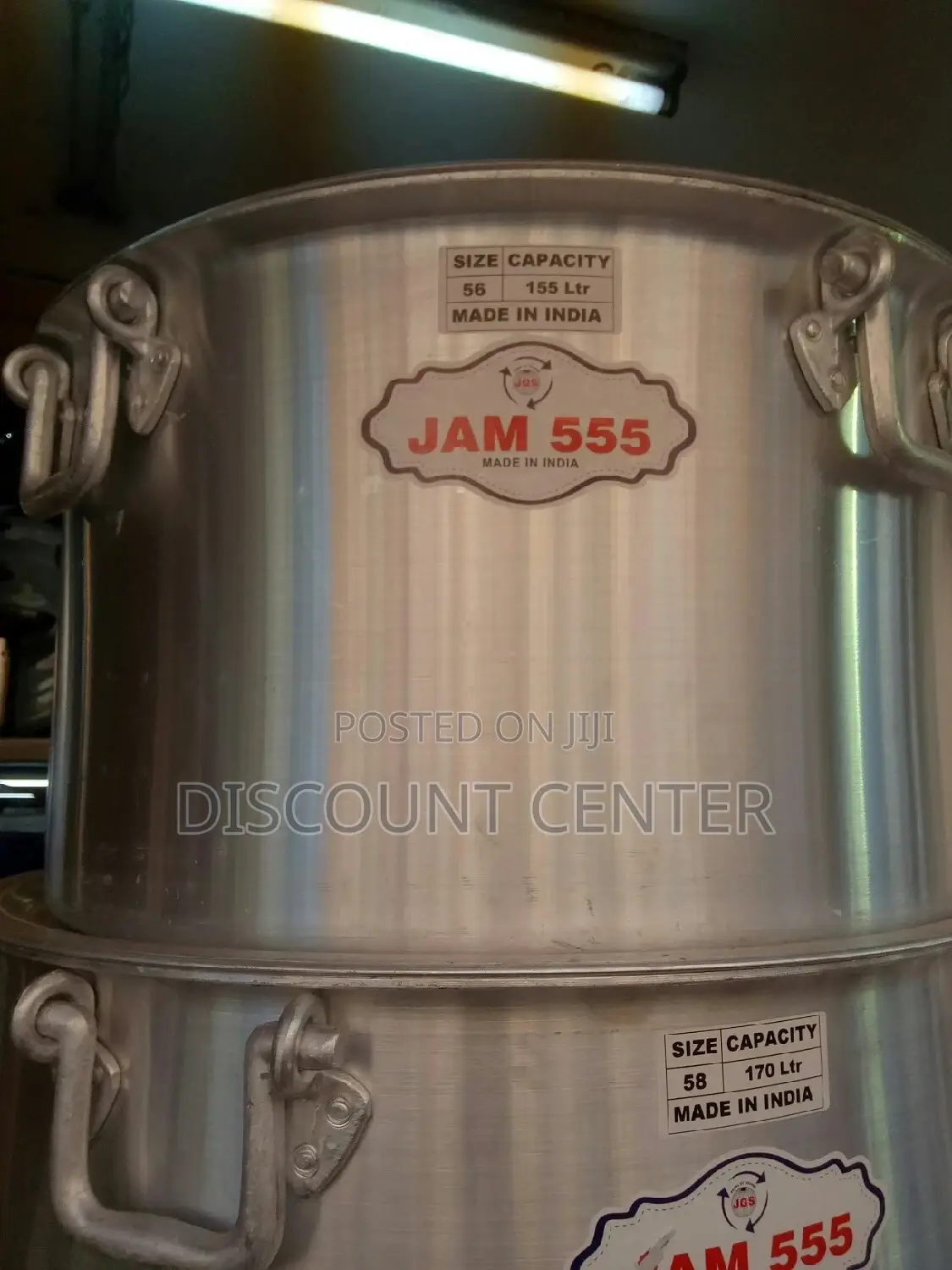 Saucepans/Pots Heavy Duty Extra Large 155liters