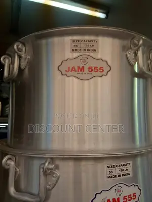 Saucepans/Pots Heavy Duty Extra Large 155liters