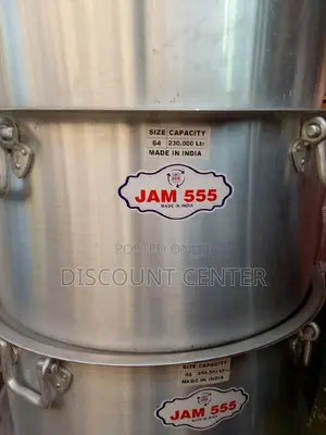 Saucepans/Pots Heavy Duty Extra Large 155liters