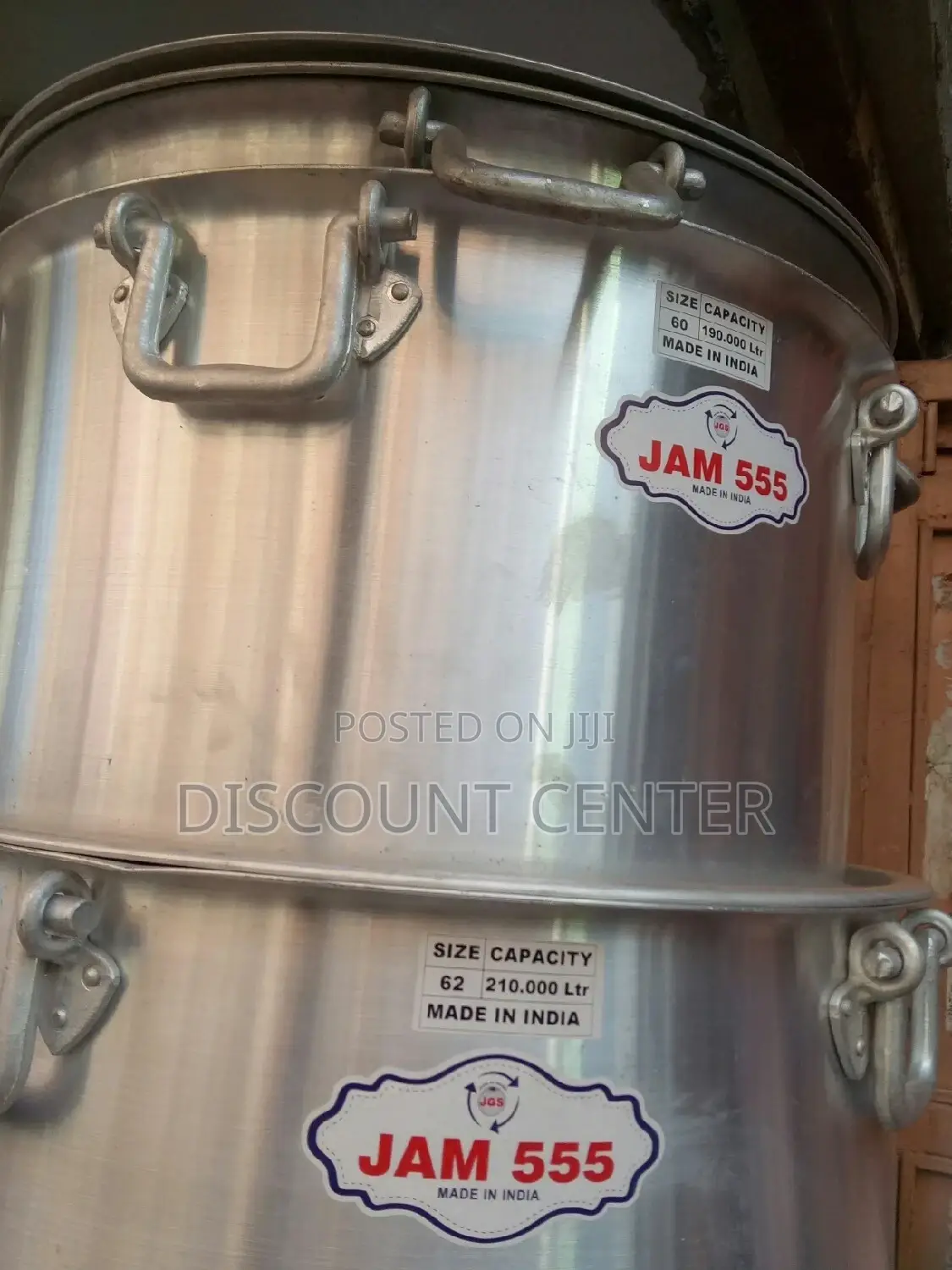 Saucepans/Pots Heavy Duty Extra Large 155liters