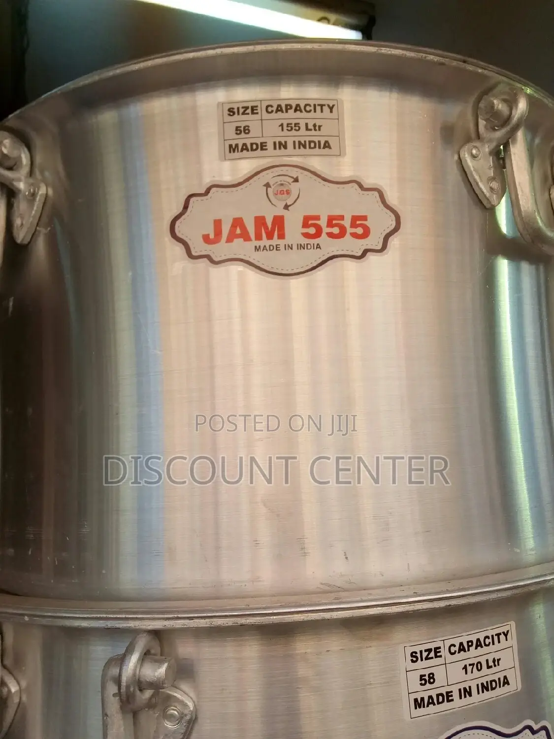 Saucepans/Pots Heavy Duty Extra Large 155liters