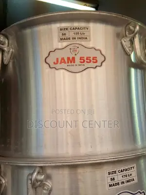 Saucepans/Pots Heavy Duty Extra Large 155liters