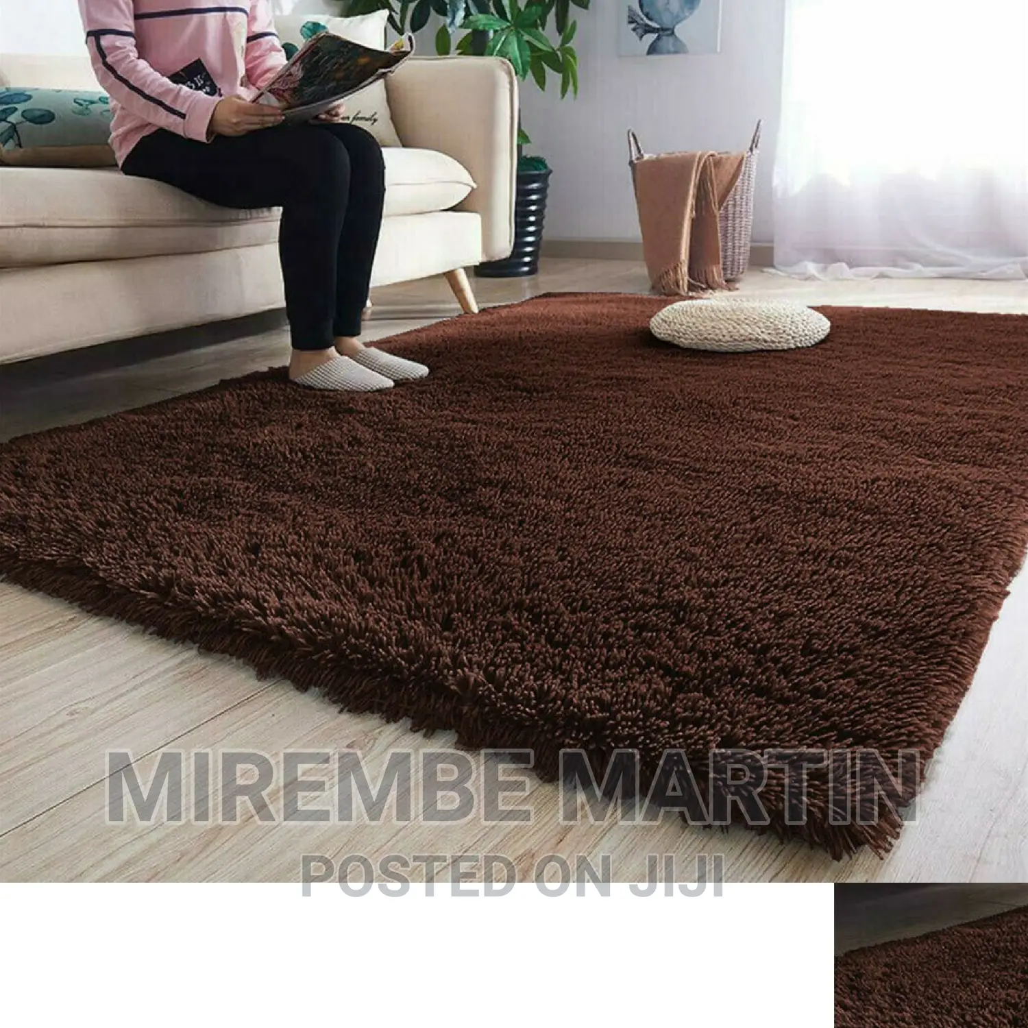 Coffee Brown Center Carpet