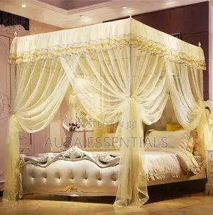 4 Stand Canopy Curtain Mosquito Net