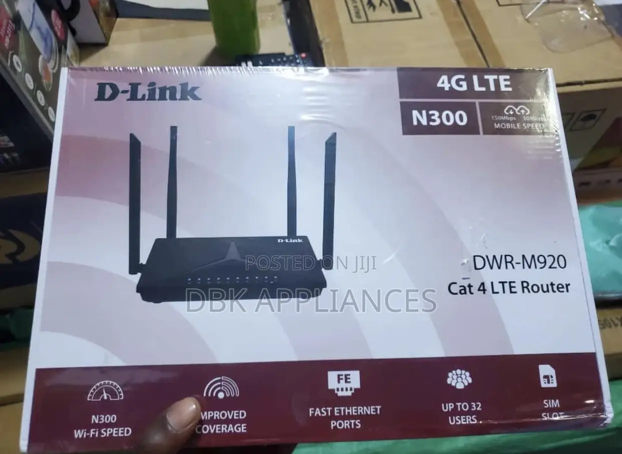 Dlink Routers Sim Card 4g Lte Brand New Original