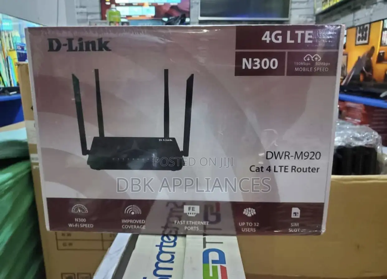 D-Link Fastest Routers M920 Model Available and Its Brand New