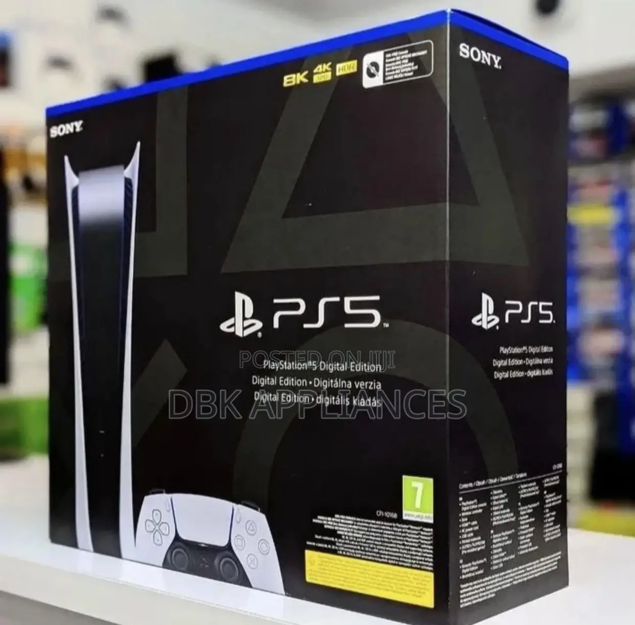 SONY Ps5 Playstation Digital Version Uhd Authentic