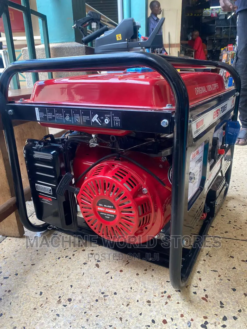 6.5kw Generator (100%Copper) Easy Power Japan