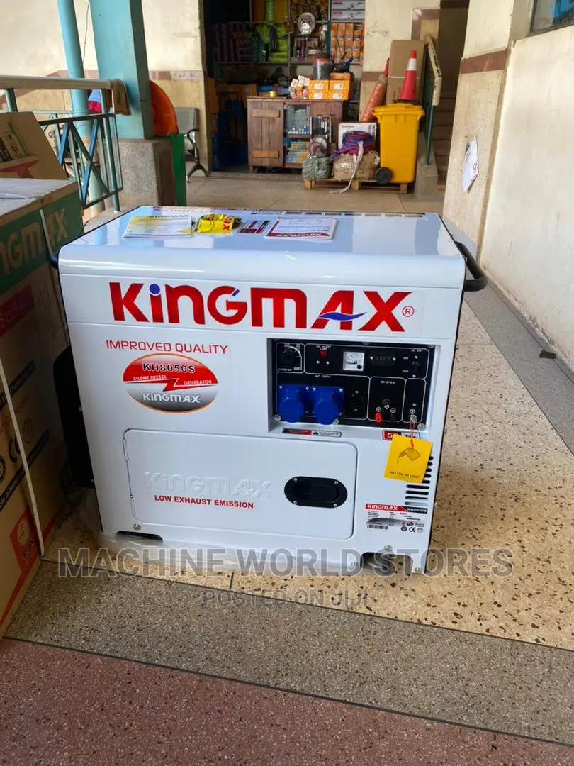 8kwsilent Diesel Generator (Sound Proof) Kingmax Orignal