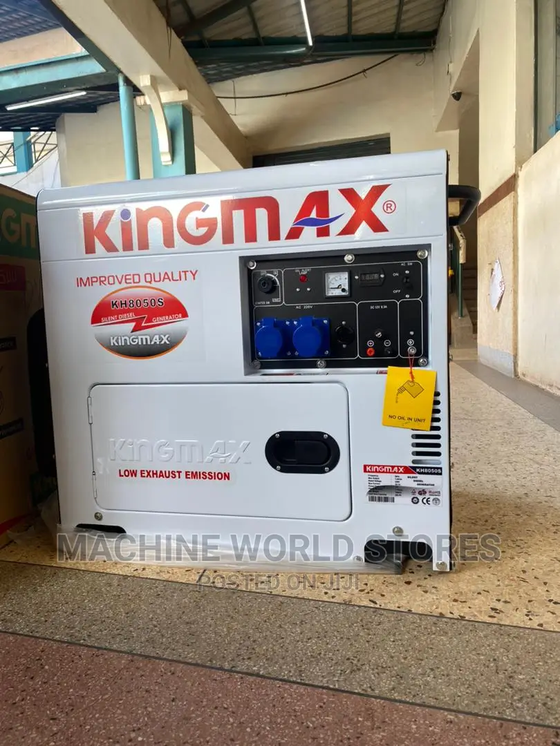 8kwsilent Diesel Generator (Sound Proof) Kingmax Orignal