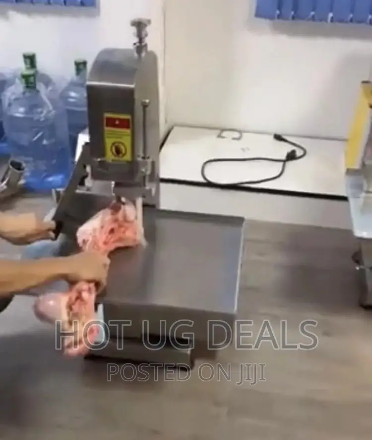 Commercial Meat Bone Cutting Saw Machine - Silver