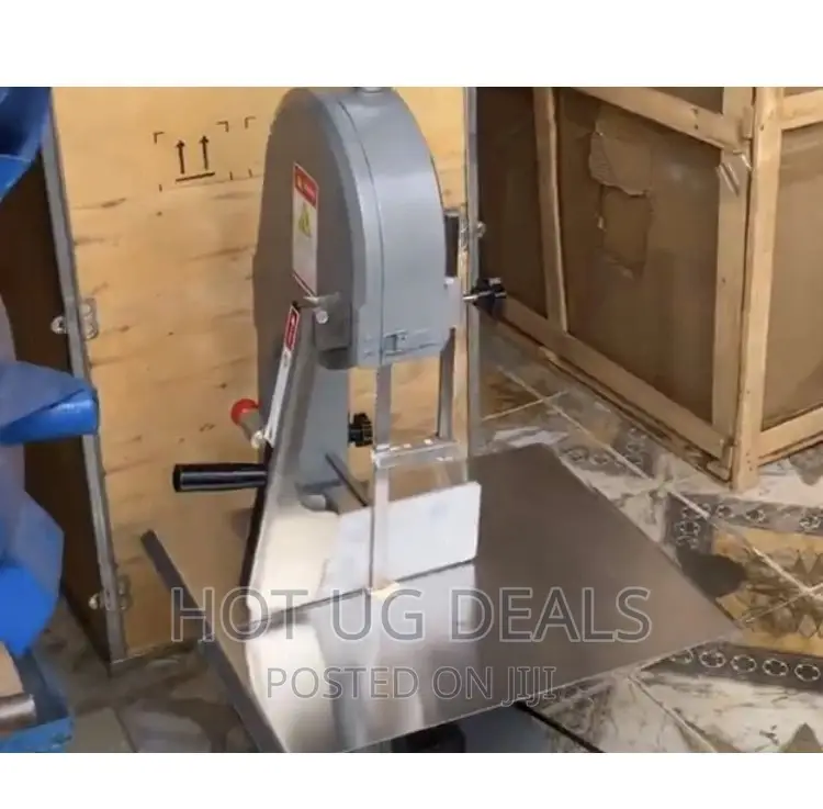 Commercial Meat Bone Cutting Saw Machine - Silver