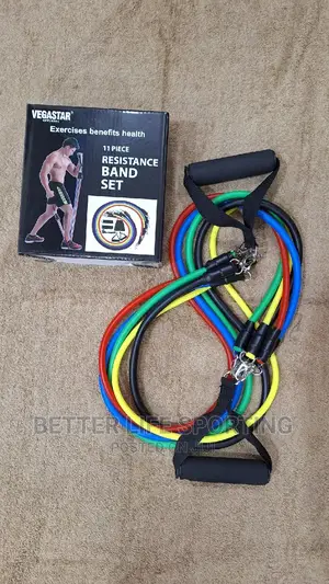 Resistance Bands 11 Pc Set Vega Star