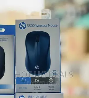 Original Hp S500 Wireless Mouse - Black