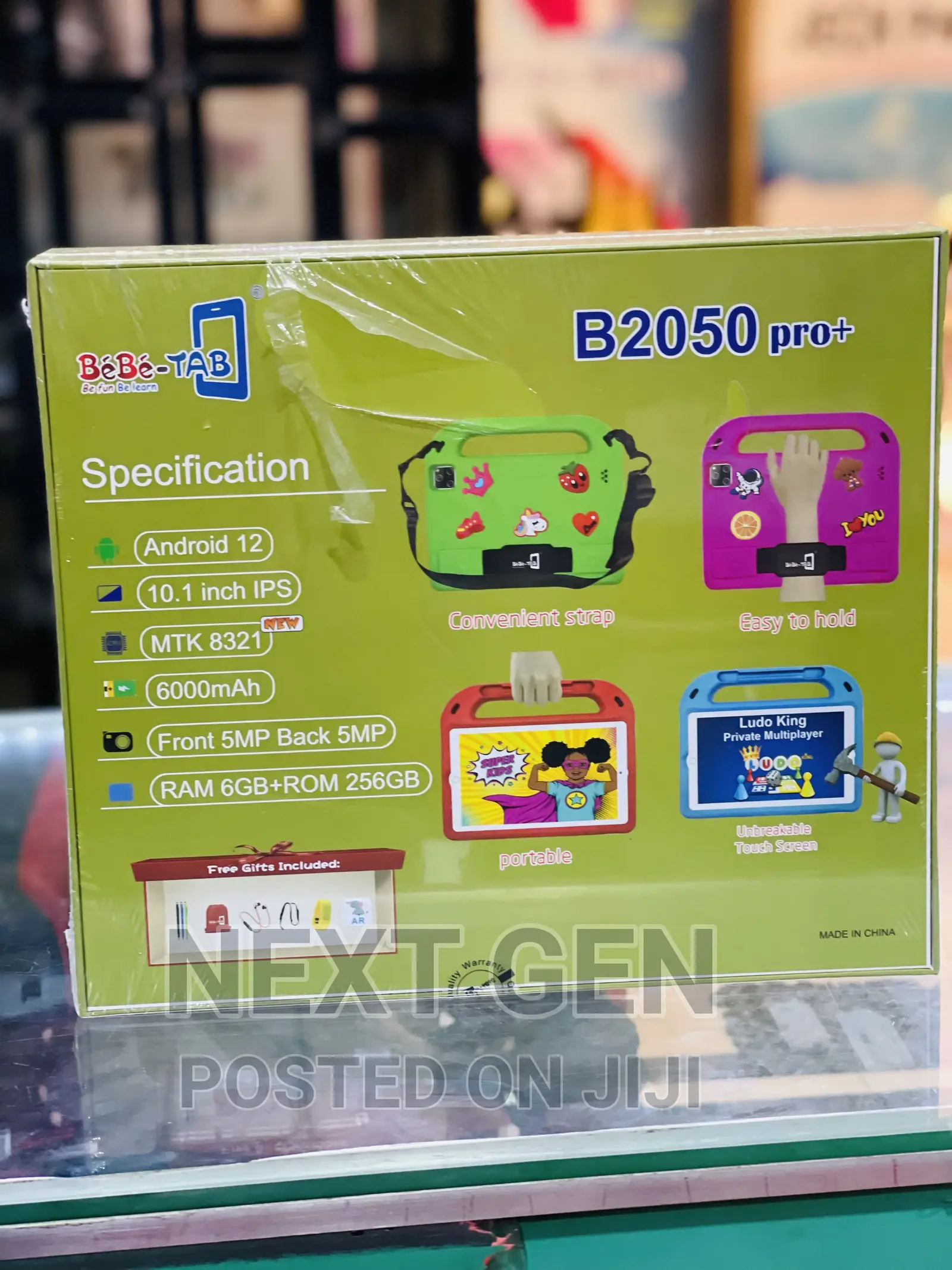 New Bebe B2050 Pro+ 256 GB Black