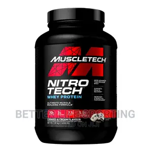 Nitro Tech Whey Protein 4 Lbs(1.8 Kgs)