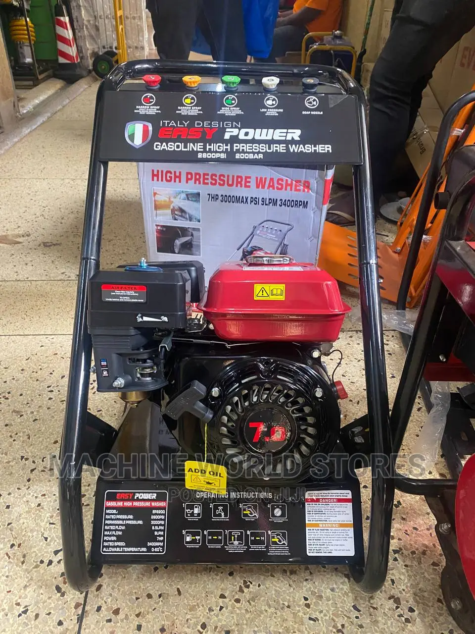 Italian High Pressure Washer 3000psi